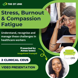 Stress, Burnout and Compassion Fatigue in Health Care Workers